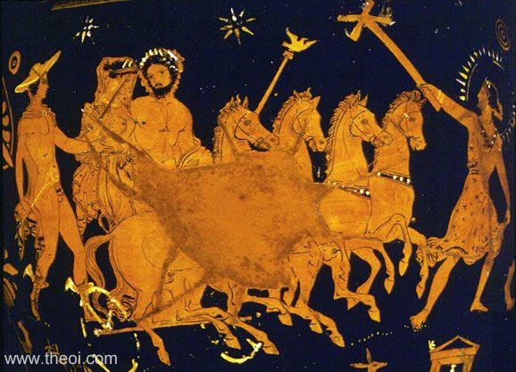 The Chariot of Hades | Apulian red-figure krater C4th B.C. | British Museum, London