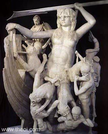 Scylla | Greco-Roman relief