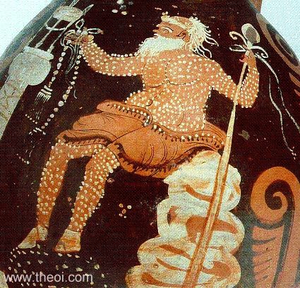 Silenus | Paestan red-figure oinochoe C4th B.C.