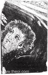The Metamorphosis of Callisto | Apulian red-figure vase fragment C4th B.C. | Museum of Fine Arts, Boston