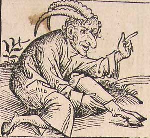 Aegipan from the Nurenburg Chronicle 1493