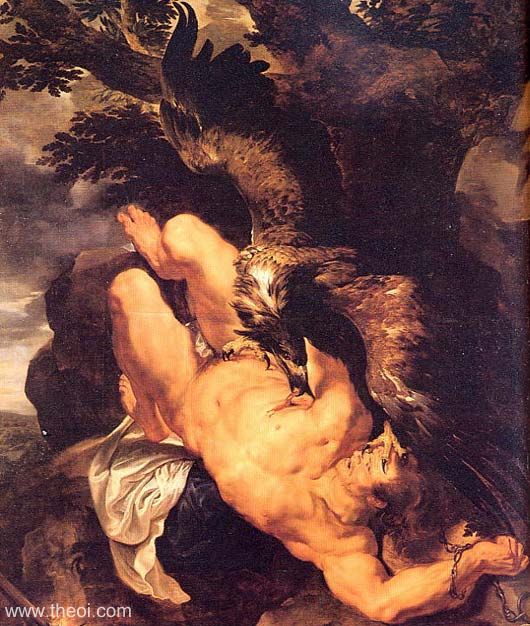 Prometheus Bound by Pieter Paul Rubens