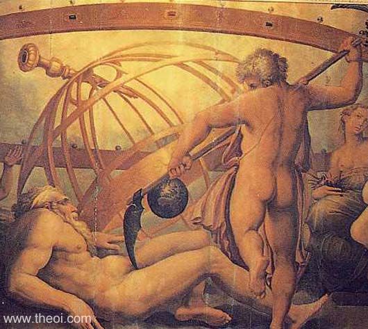 Cronus & the Castration of Uranus by Giorgio Vasari