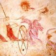 Rape of Persephone | Greek fresco