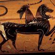 The Chimera | Greek vase painting