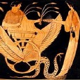 Persephone, Demeter & Triptolemus | Greek vase painting