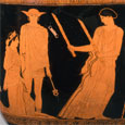 Return of Persephone | Greek vase painting