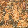 Gaea & the Carpi | Roman mosaic
