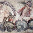 Aphrodite & Eros | Greco-Roman mosaic