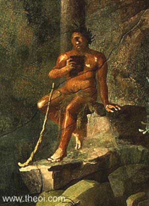 Cyclops Polyphemus | Greco-Roman fresco