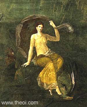 Nereid Galatea | Greco-Roman fresco