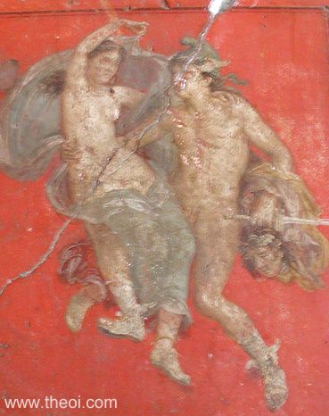 Perseus & Andromeda | Greco-Roman fresco