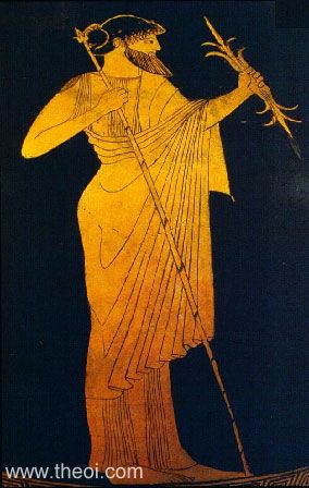Zeus | Athenian red-figure Panathenaic amphora C5th B.C. | Staatliche Antikensammlungen, Munich