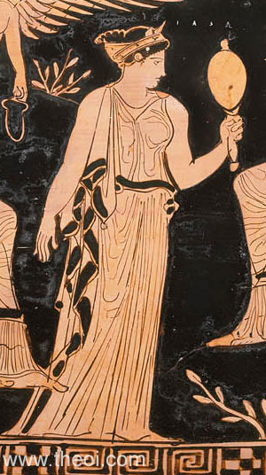 Iaso | Athenian red-figure amphora C5th B.C. | Museum of Fine Arts, Boston