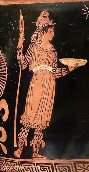 Thracian Bendis | Apulian red-figure bell krater C4th B.C. | Museum of Fine Arts Boston