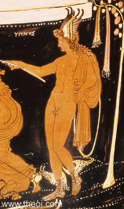 Leda & the Swan | Apulian red figure vase painting