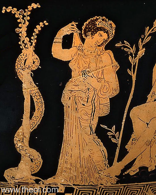 Hesperides Greek Goddess Nymphs Of The Evening Sunsets