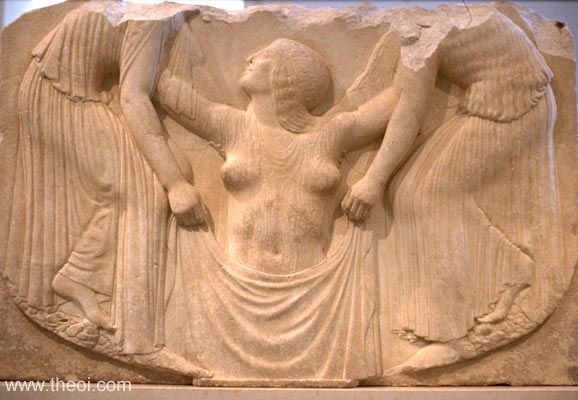 Birth of Aphrodite | Greek bas-relief