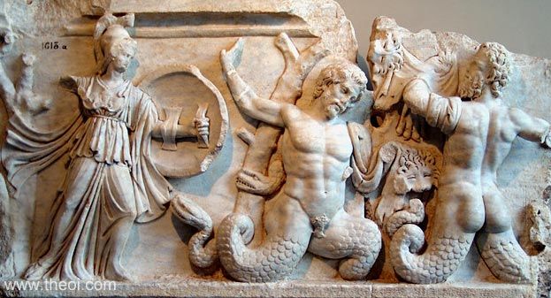 War of the Giants (Gigantomachia) | Greek relief