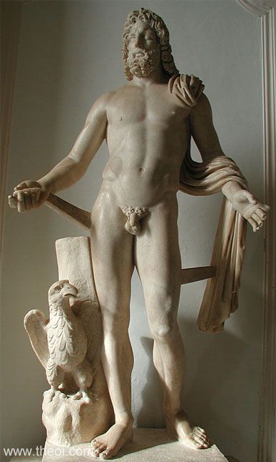 Zeus-Jupiter | Greco-Roman marble statue | Capitoline Museums, Rome