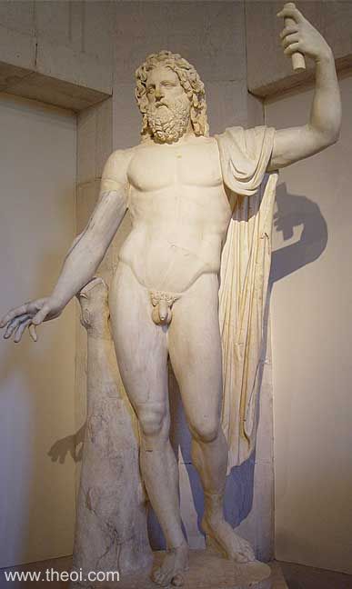 Zeus Jupiter Tonans | Greco-Roman marble statue | Museo del Prado, Madrid