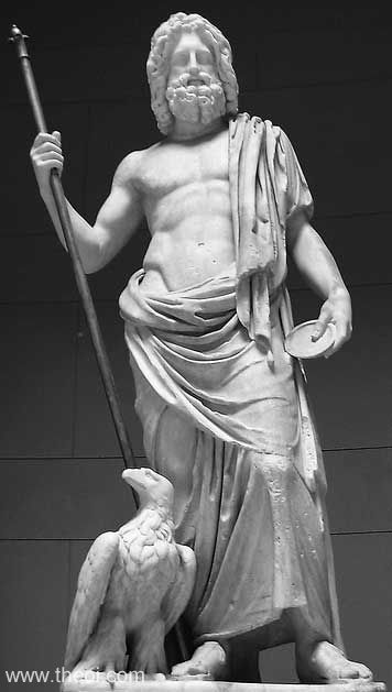 Zeus-Jupter | Greco-Roman marble statue | Altes Museum, Berlin
