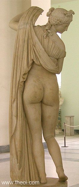 Aphrodite Callipygian Venus | Greco-Roman marble statue | Naples National Archaeological Museum