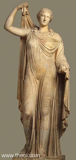 Aphrodite of Type Venus Genetrix | Greco-Roman marble statue C1st A.D. | State Hermitage Museum, Saint Petersburg