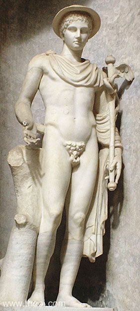 Hermes Ingenui | Greco-Roman marble statue | Pio-Clementino Museum, Vatican Museums