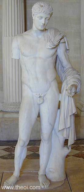 Hermes Richelieu | Greco-Roman marble statue C2nd A.D. | Musée du Louvre, Paris