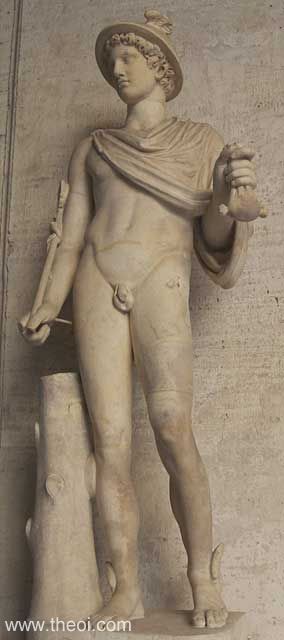 Hermes-Mercury | Greco-Roman marble statue | Capitoline Museums, Rome