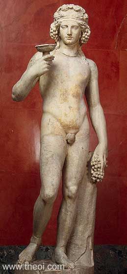 Dionysus-Bacchus | Greco-Roman marble statue C2nd A.D. | State Hermitage Museum, Saint Petersburg