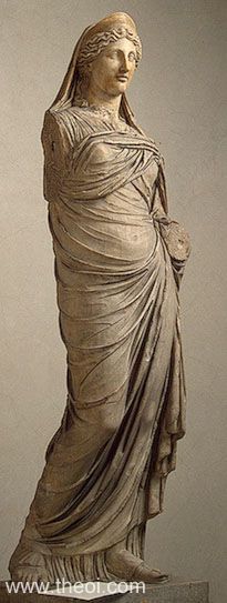 Core-Persephone | Greco-Roman marble statue C2nd A.D. | State Hermitage Museum, Saint Petersburg