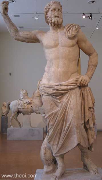 Poseidon of Melos | Greek marble statue from Melos | National Archaeological Museum, Athens