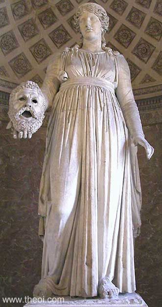 Muse Melpomene | Greco-Roman statue