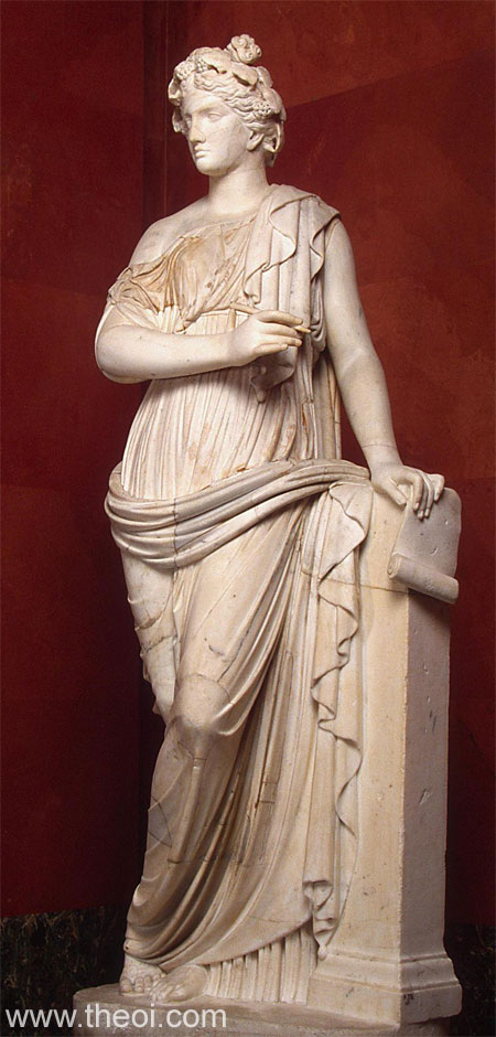 Muse Clio | Greco-Roman marble statue C2nd A.D. | State Hermitage Museum, Saint Petersburg