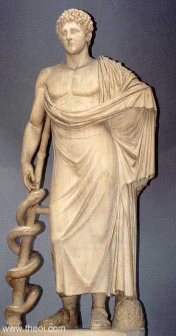 Asclepius | Greco-Roman marble statue | Pio-Clementino Museum, Vatican Museums