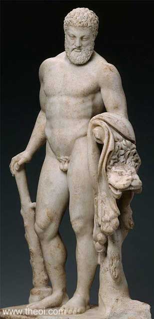 Featured image of post Hercules Greek God Statues : Hercules statue, greek god heracles, shooting arrow, wearing nemean lion skin.