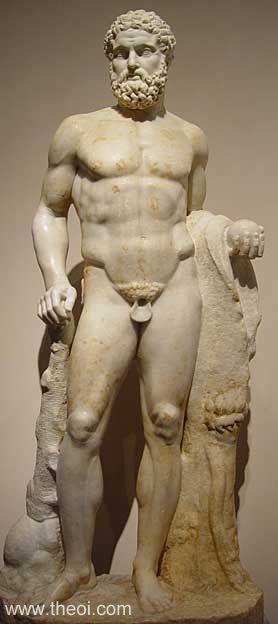 Heracles-Hercules | Greco-Roman marble statue | Museo del Prado, Madrid