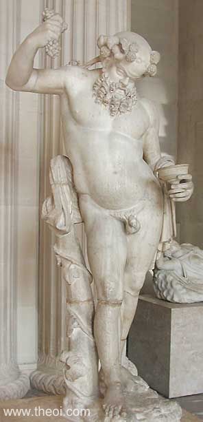 Silenus | Greco-Roman marble statue C2nd A.D. | Musée du Louvre, Paris