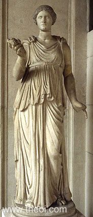 Demeter-Ceres | Greco-Roman marble statue | Palazzo Altemps National Roman Museum, Rome