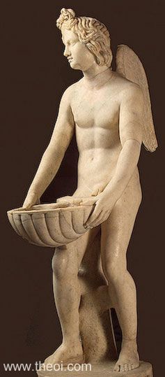 Eros-Cupid | Greco-Roman marble statue C2nd A.D. | State Hermitage Museum, Saint Petersburg
