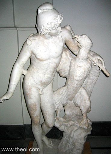 Ganymedes & Eagle | Greco-Roman statue