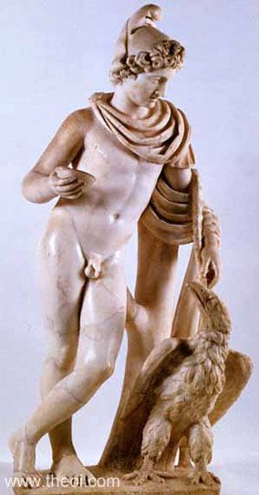 Ganymedes & Eagle | Greco-Roman statue