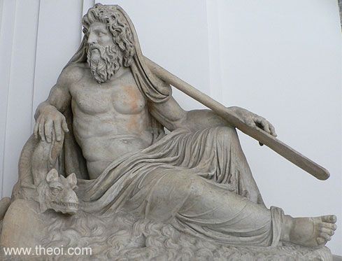 River-God | Greco-Roman marble statue | Naples National Archaeological Museum