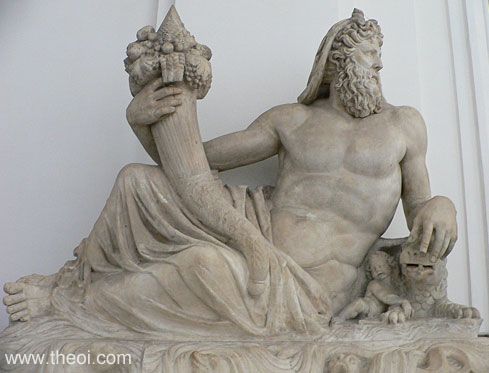 River-God | Greco-Roman marble statue | Naples National Archaeological Museum