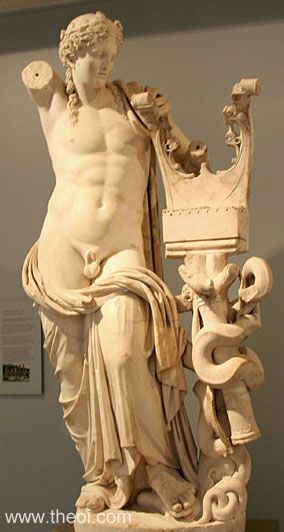 Apollo | Greek marble statue from Cyrene C2nd B.C. | British Museum, London