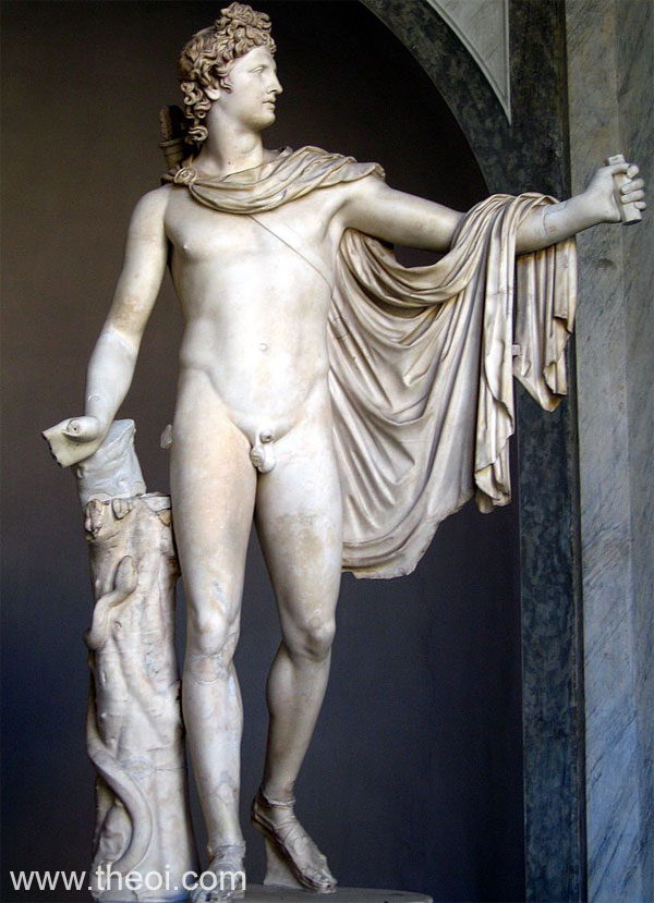 Apollo Belvedere | Greco-Roman marble statue C2nd A.D. | Pio-Clementino Museum, Vatican Museums