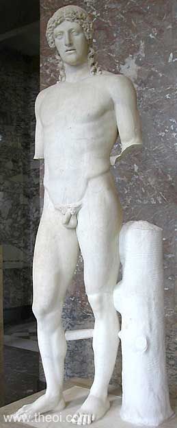 Apollo Type de Cassel | Greco-Roman marble statue C2nd A.D. | Musée du Louvre, Paris
