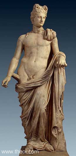 Apollo | Greco-Roman marble statue C2nd A.D. | State Hermitage Museum, Saint Petersburg